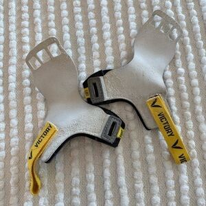 Tory Burch Yellow and Black Logo Wrist Straps